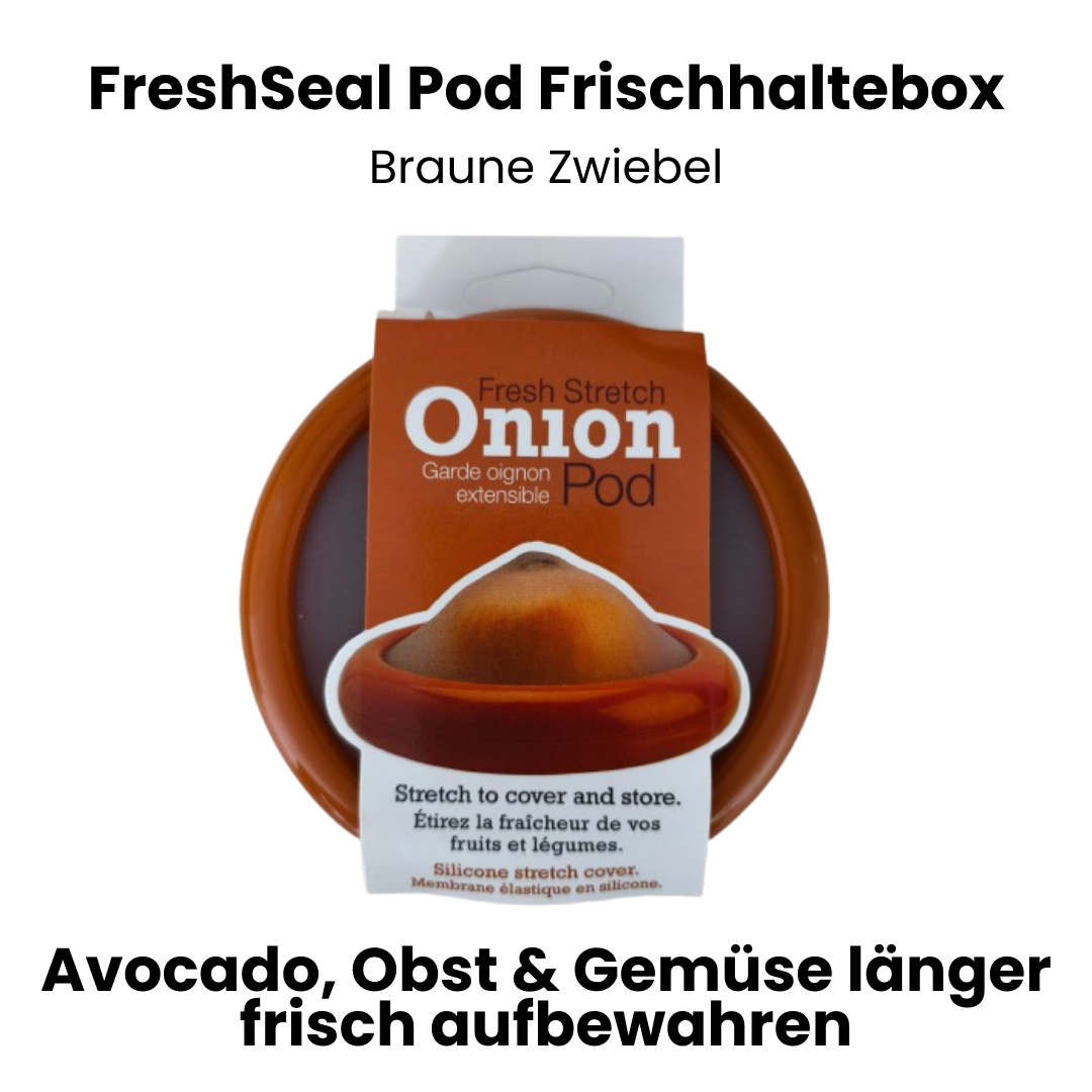 FreshSeal Pod Frischhaltebox – Avocado, Obst & Gemüse länger frisch aufbewahren