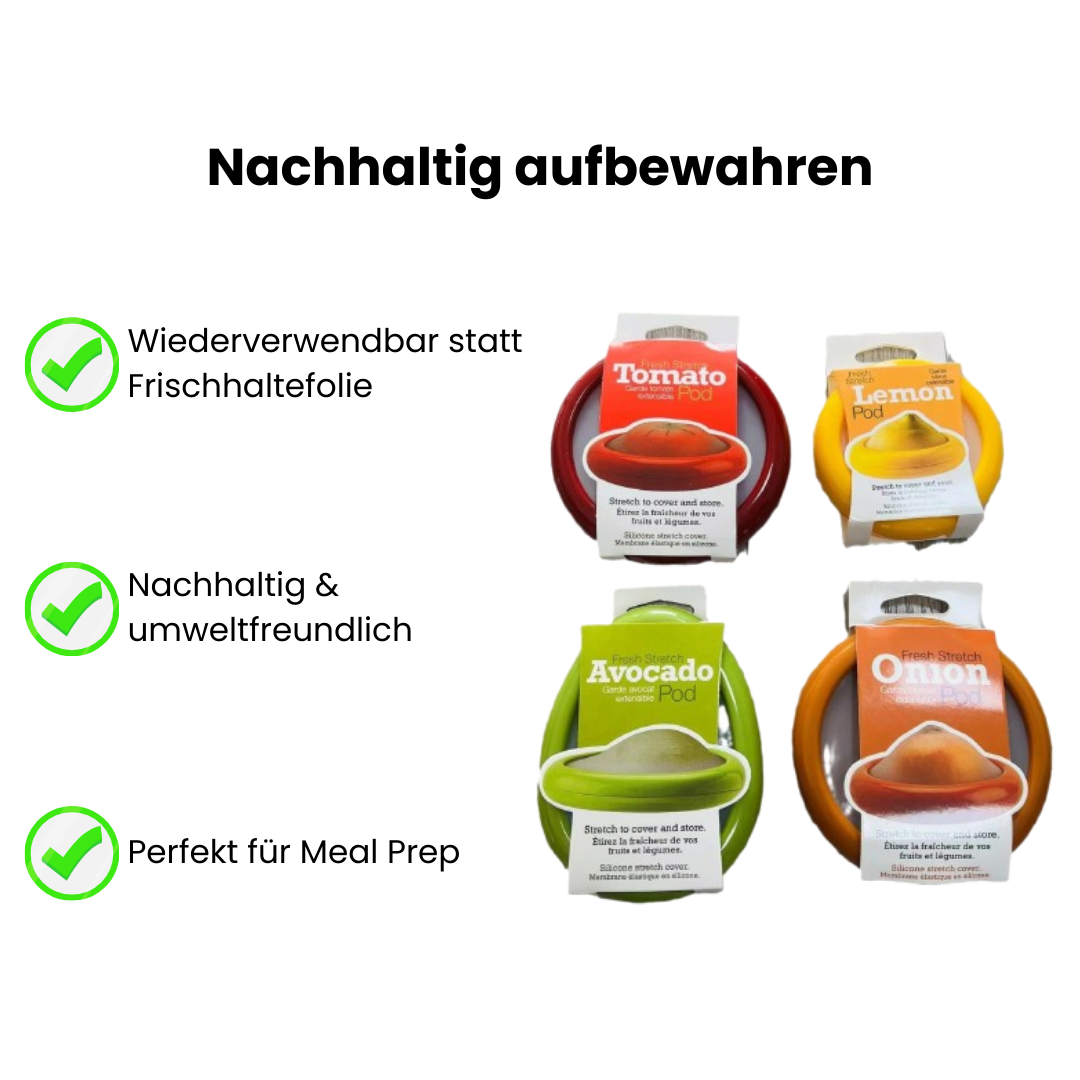 FreshSeal Pod Frischhaltebox – Avocado, Obst & Gemüse länger frisch aufbewahren