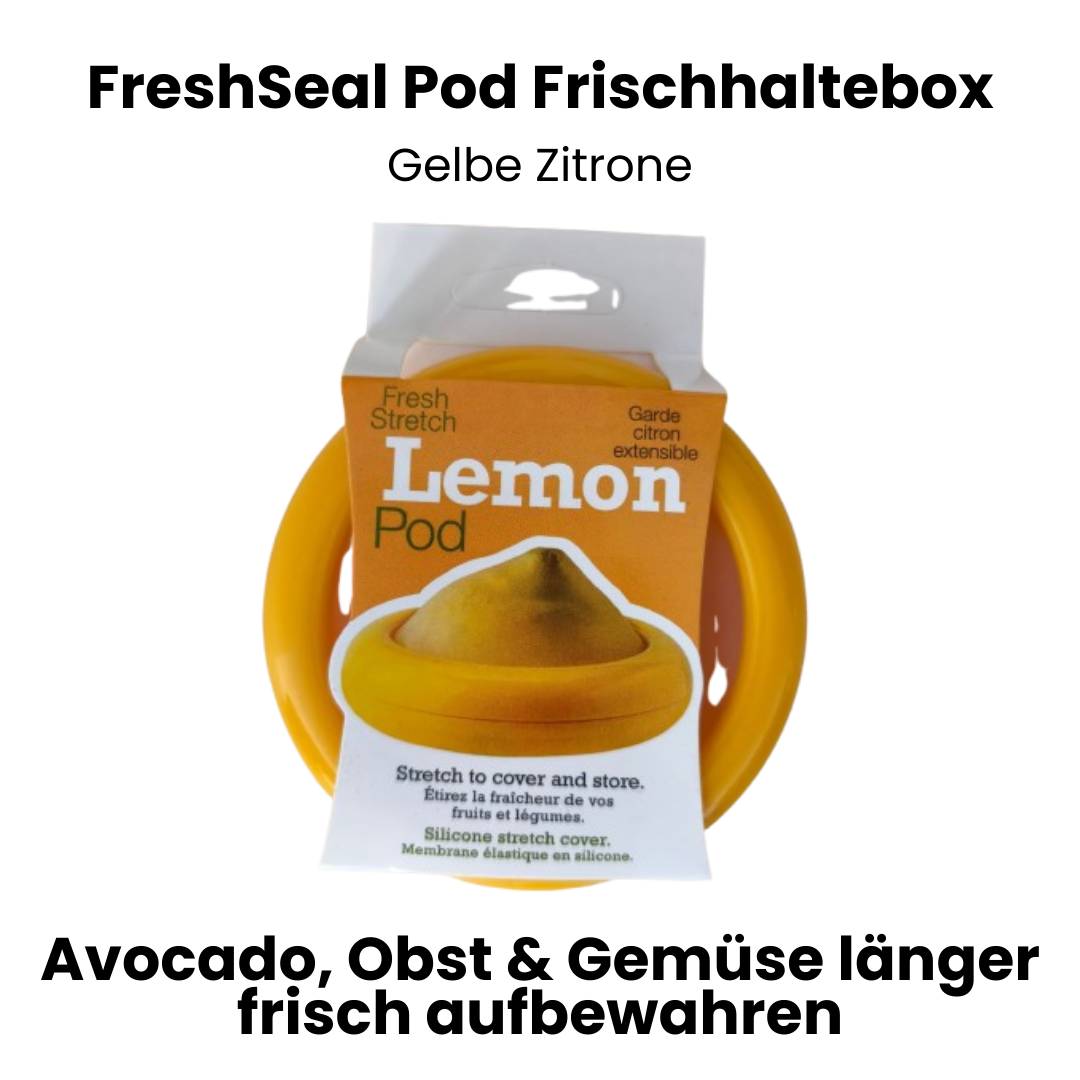 FreshSeal Pod Frischhaltebox – Avocado, Obst & Gemüse länger frisch aufbewahren