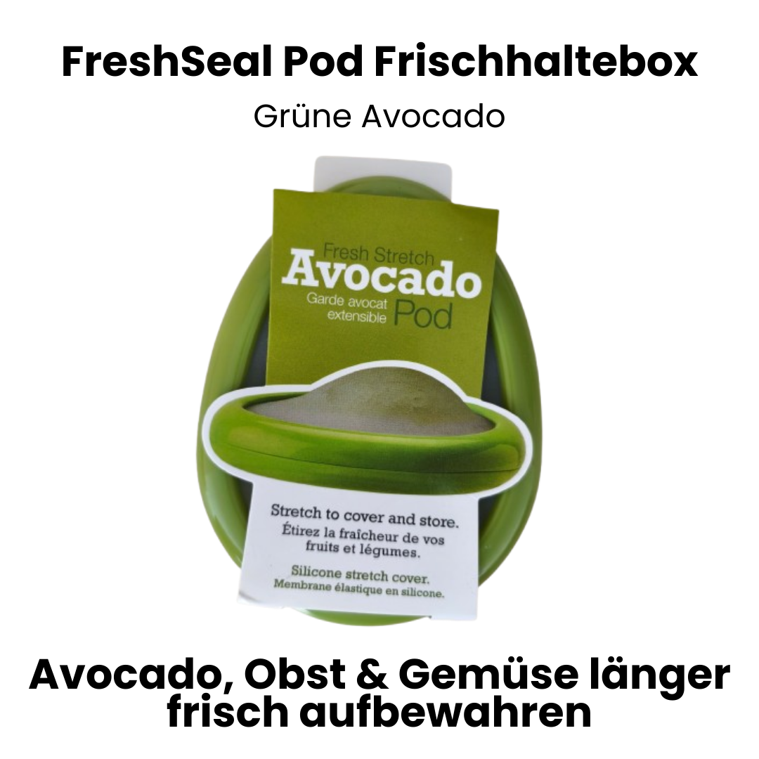 FreshSeal Pod Frischhaltebox – Avocado, Obst & Gemüse länger frisch aufbewahren