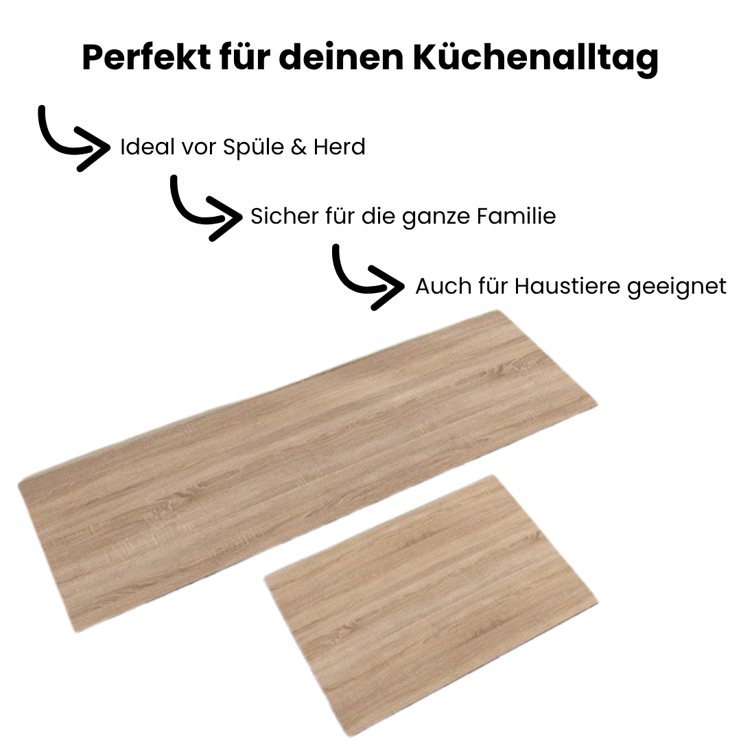 Diatomit Küchenmatte rutschfest & ultra-absorbierend – DryStep Pro
