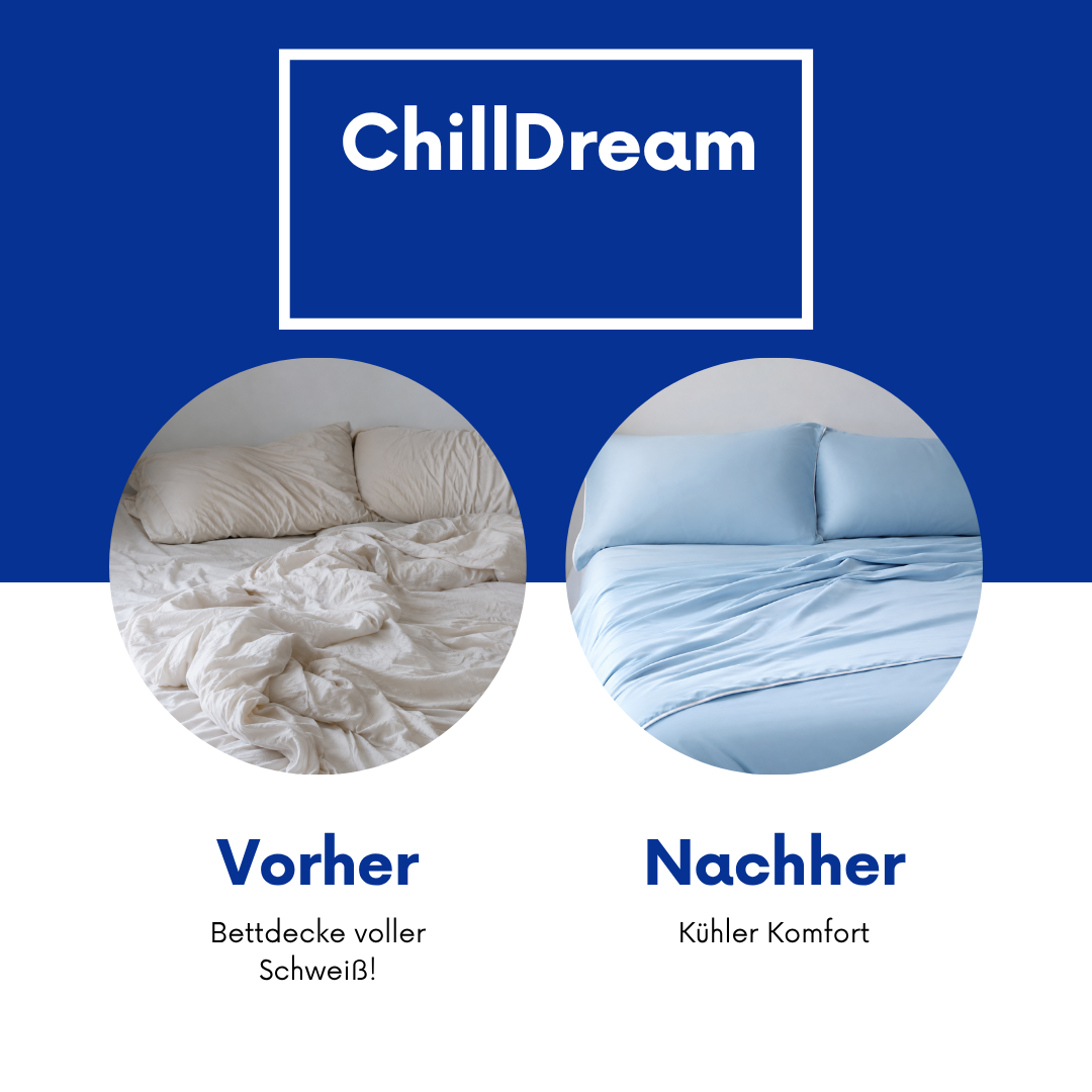 ChillDream Kühlende Sommerdecke – Angenehm schlafen ohne Schwitzen
