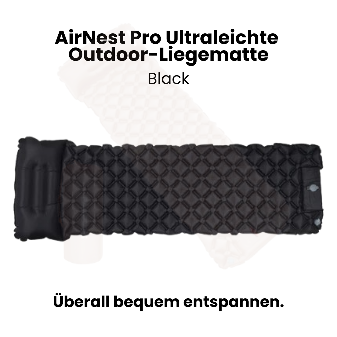 AirNest Pro Ultraleichte Outdoor-Liegematte – Überall bequem entspannen