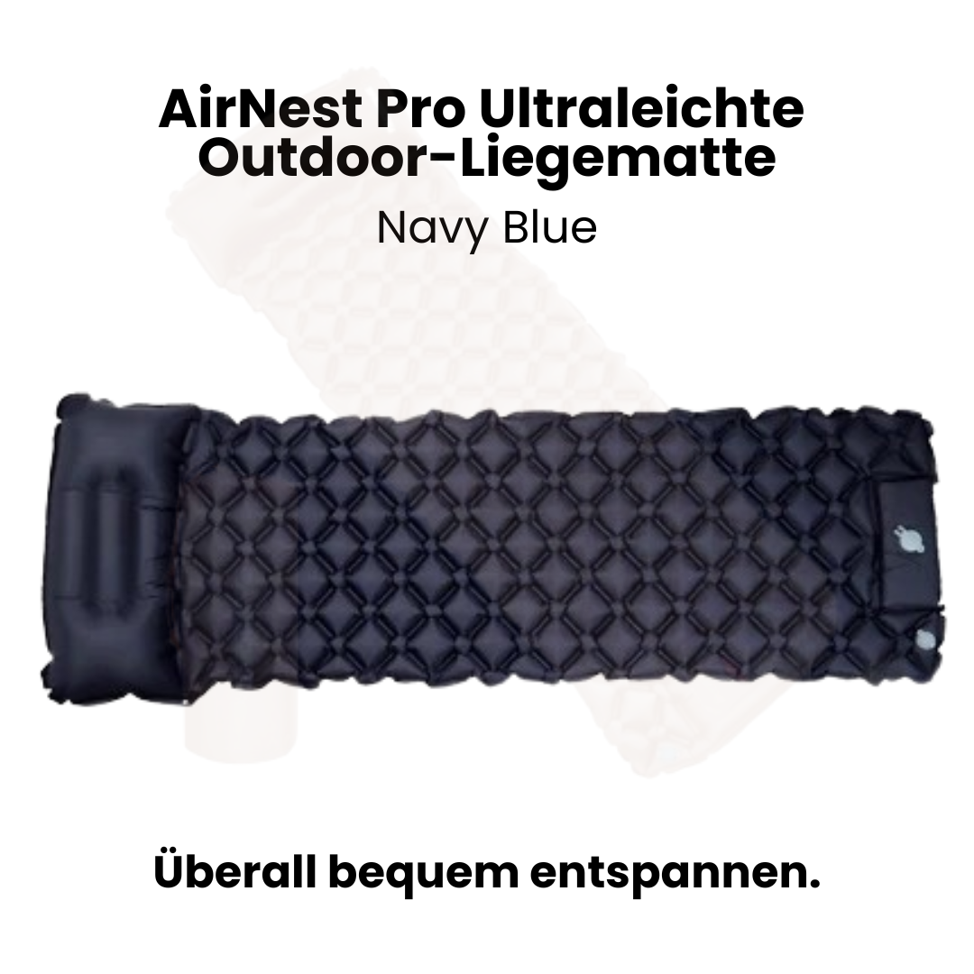 AirNest Pro Ultraleichte Outdoor-Liegematte – Überall bequem entspannen