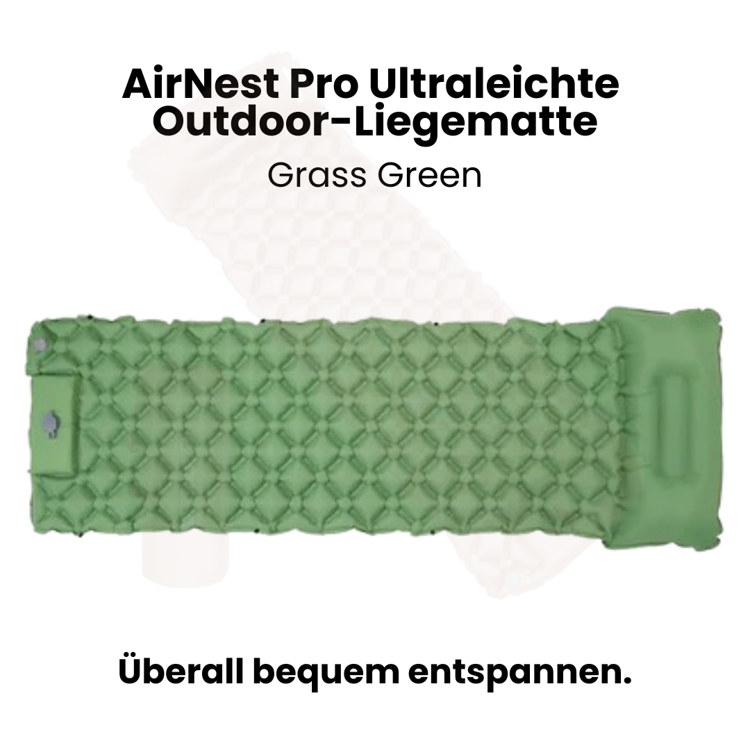 AirNest Pro Ultraleichte Outdoor-Liegematte – Überall bequem entspannen
