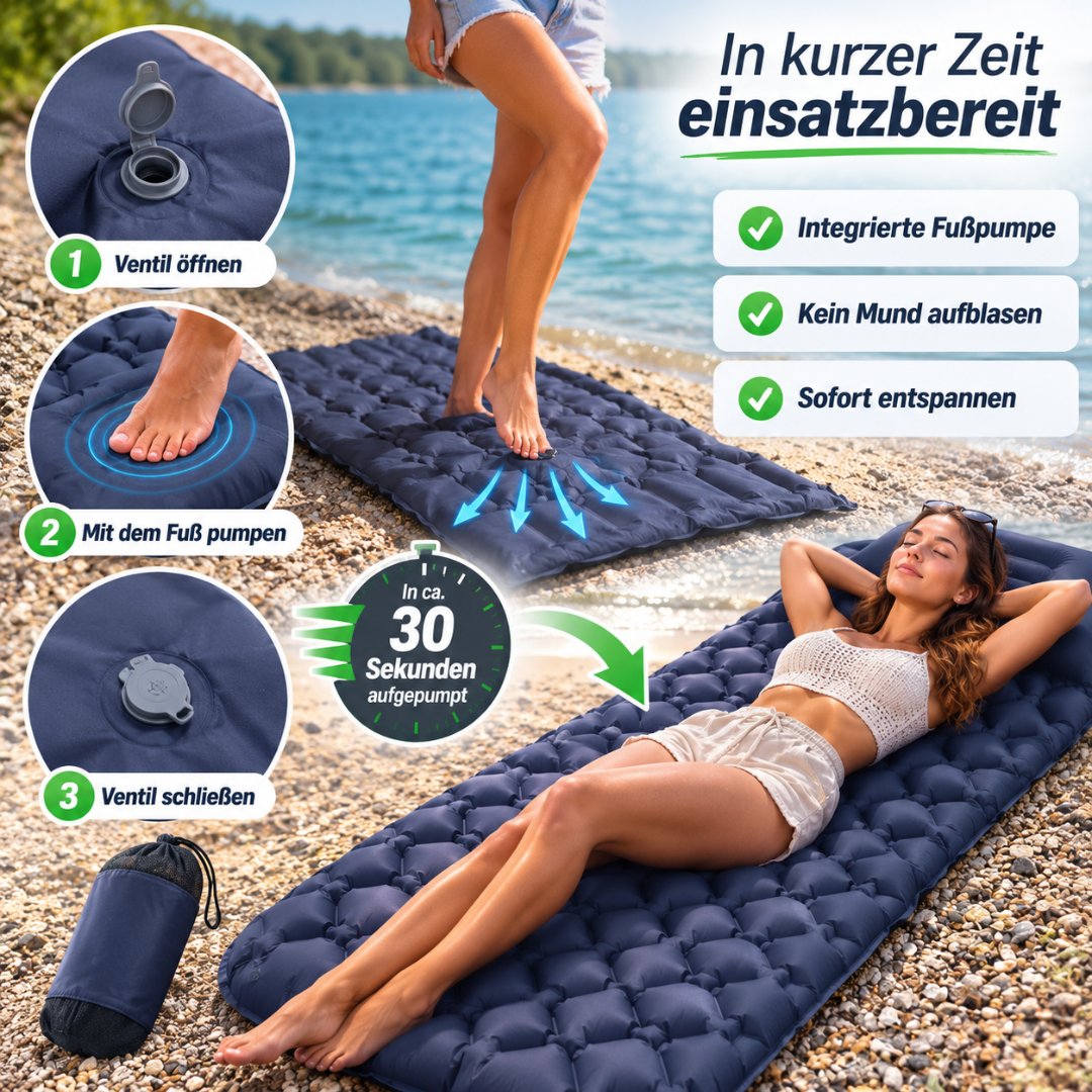 AirNest Pro Ultraleichte Outdoor-Liegematte – Überall bequem entspannen