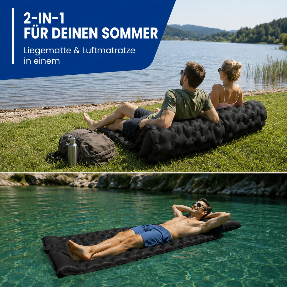 AirNest Pro Ultraleichte Outdoor-Liegematte – Überall bequem entspannen