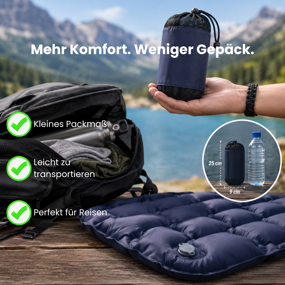 AirNest Pro Ultraleichte Outdoor-Liegematte – Überall bequem entspannen