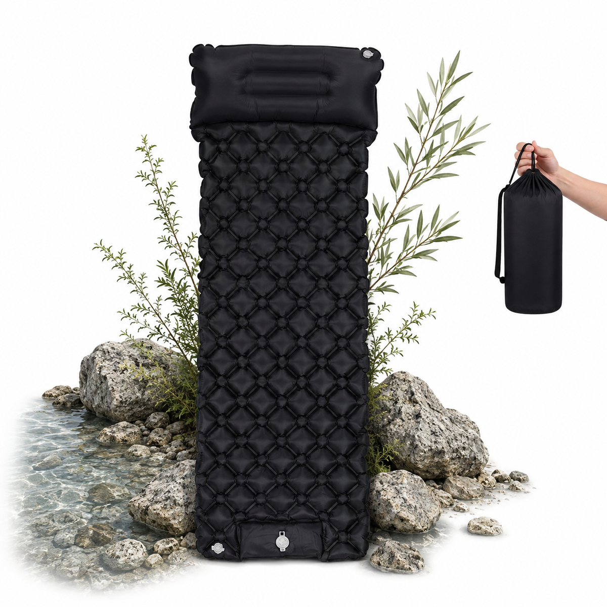 AirNest Pro Ultraleichte Outdoor-Liegematte – Überall bequem entspannen