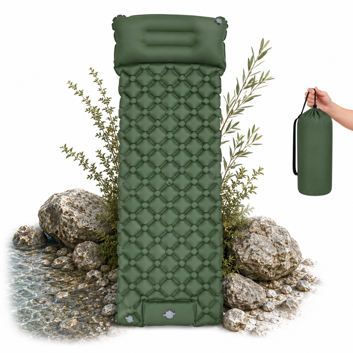AirNest Pro Ultraleichte Outdoor-Liegematte – Überall bequem entspannen