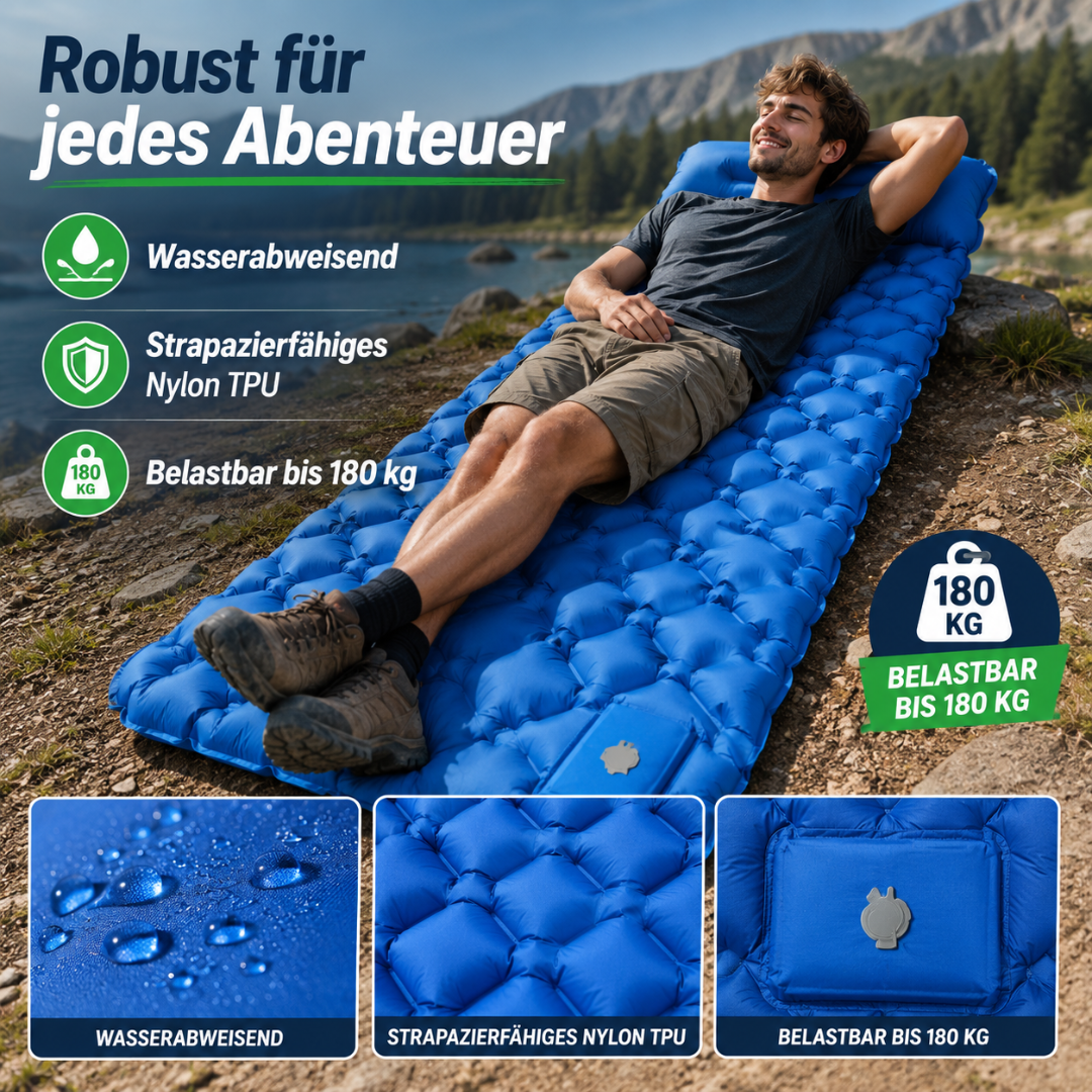 AirNest Pro Ultraleichte Outdoor-Liegematte – Überall bequem entspannen