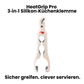 HeatGrip Pro 3‑in‑1 Silikon‑Küchenklemme – Sicher greifen, clever servieren