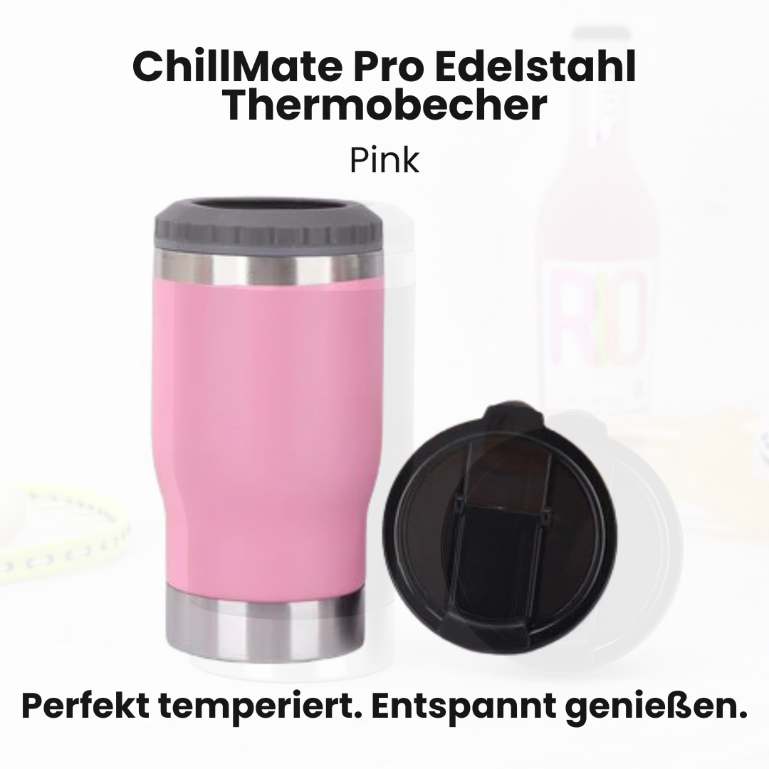 ChillMate Pro Edelstahl Thermobecher – Getränke länger perfekt temperiert