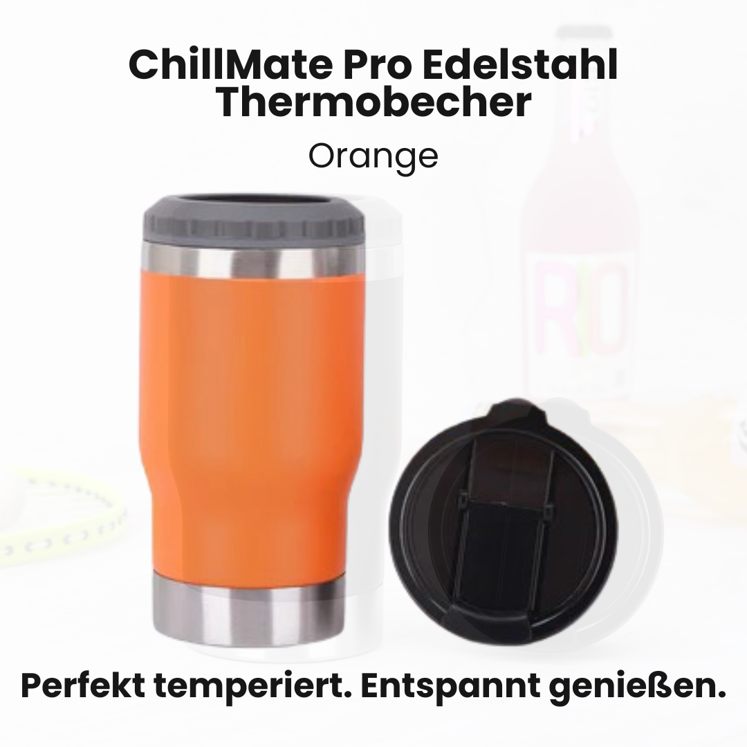 ChillMate Pro Edelstahl Thermobecher – Getränke länger perfekt temperiert