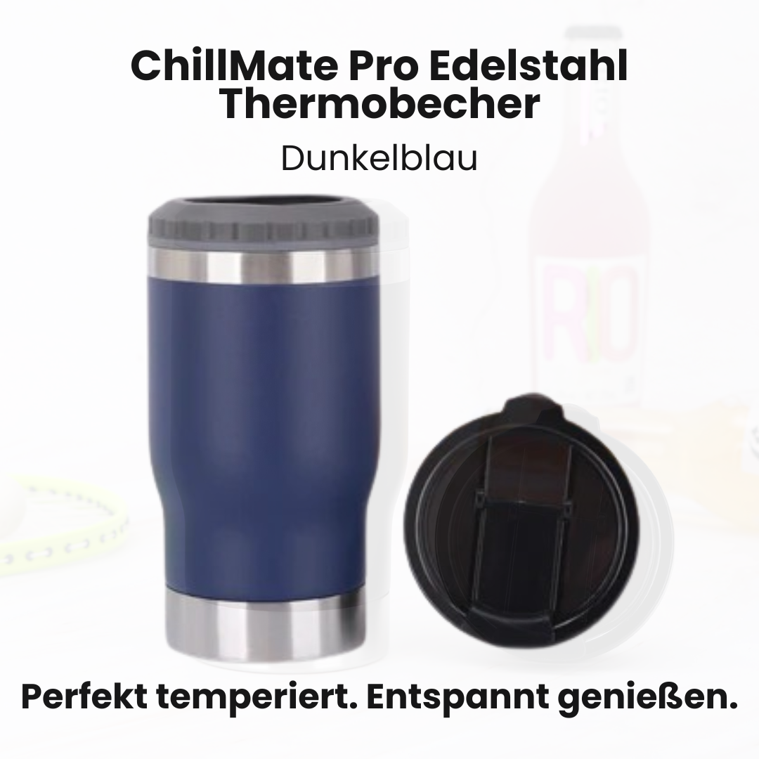 ChillMate Pro Edelstahl Thermobecher – Getränke länger perfekt temperiert