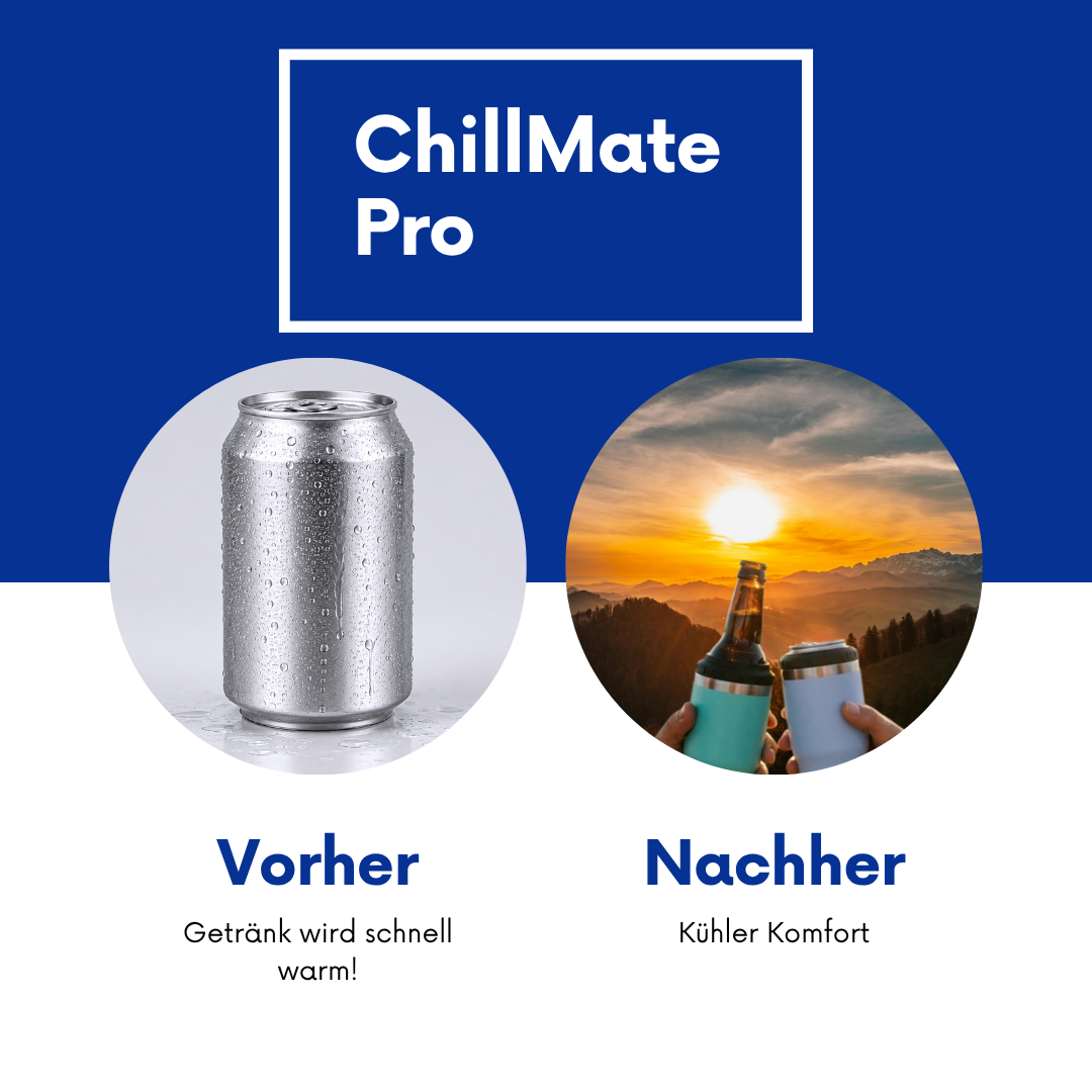 ChillMate Pro Edelstahl Thermobecher – Getränke länger perfekt temperiert