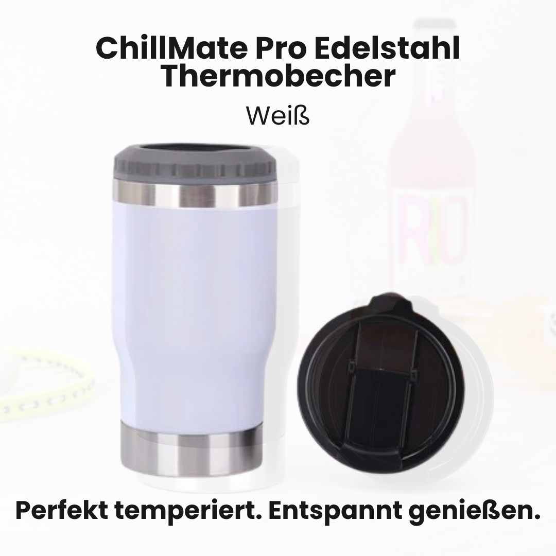 ChillMate Pro Edelstahl Thermobecher – Getränke länger perfekt temperiert