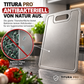 Titura Pro Titan-Schneidebrett – Sauber schneiden. Einfach reinigen.