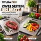Titura Pro Titan-Schneidebrett – Sauber schneiden. Einfach reinigen.