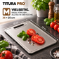 Titura Pro Titan-Schneidebrett – Sauber schneiden. Einfach reinigen.