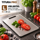 Titura Pro Titan-Schneidebrett – Sauber schneiden. Einfach reinigen.