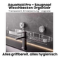 AquaHold Pro – Saugnapf Waschbecken Organizer für Küche & Bad