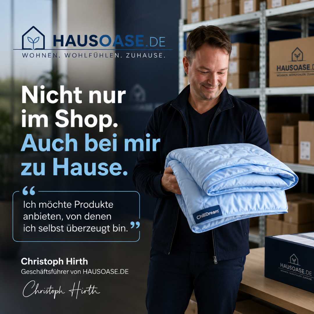 ChillDream Kühlende Sommerdecke – Erholsam schlafen ohne Schwitzen